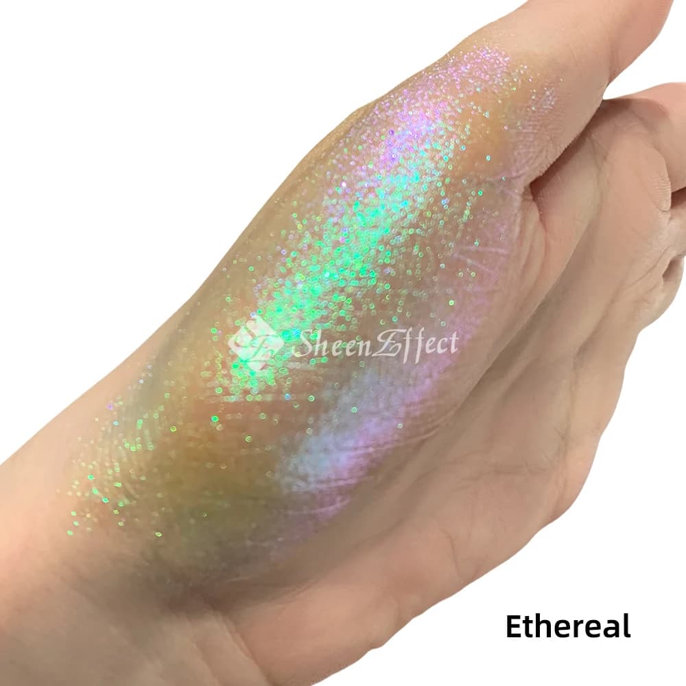Sheeneffect-Maquillage à paillettes pour le corps et le visage, huile sèche de diamant, surligneur s