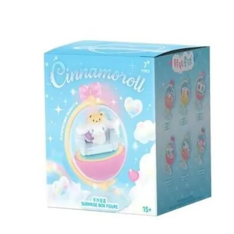 Sanrio cannelle rotatif planète série boîte aveugle Figure mignon cannelle figurine boîte mystère or