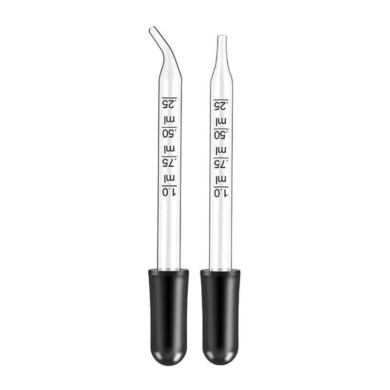 Compte-gouttes liquide en verre 1 Pipette compte-gouttes d'huile essentielle, compte-gouttes en verr