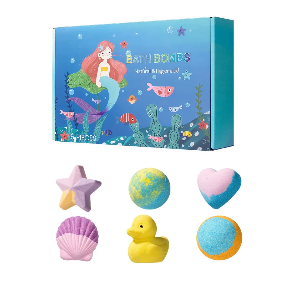 Kit de boules de bain au sel de mer, huile essentielle, adoucissante, kératine, élimine les peaux mo