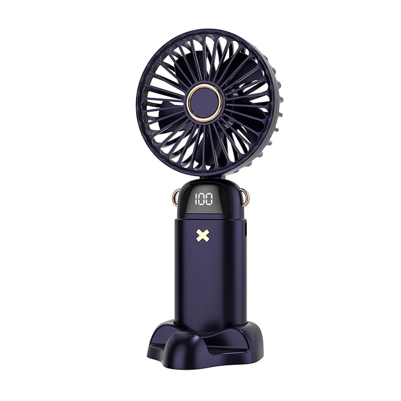 Ventilateur de cou pliable avec diffuseur d'arômes, mini ventilateur portable rechargeable par USB, 
