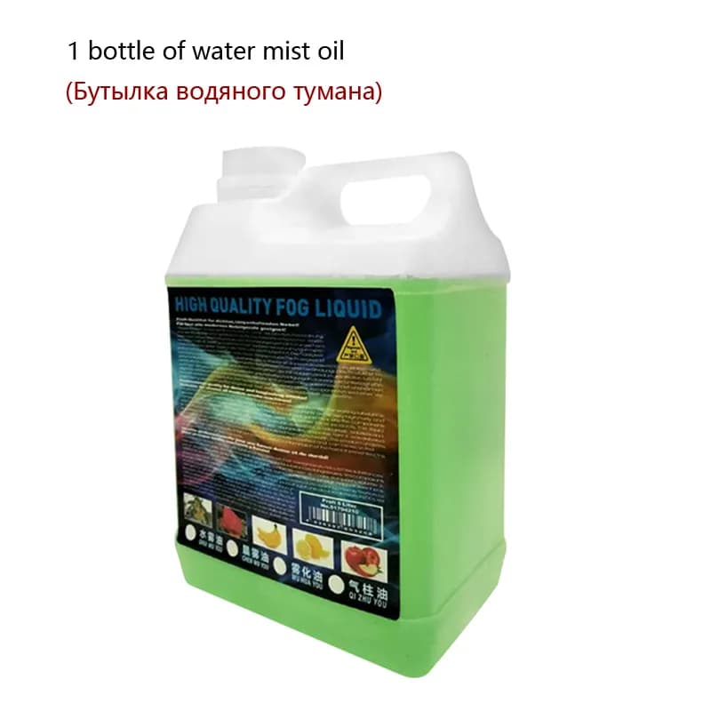 Huile pour brouillard d'eau, liquide/fluide pour brouillard de scène, 2L, à base d'eau, pour machine
