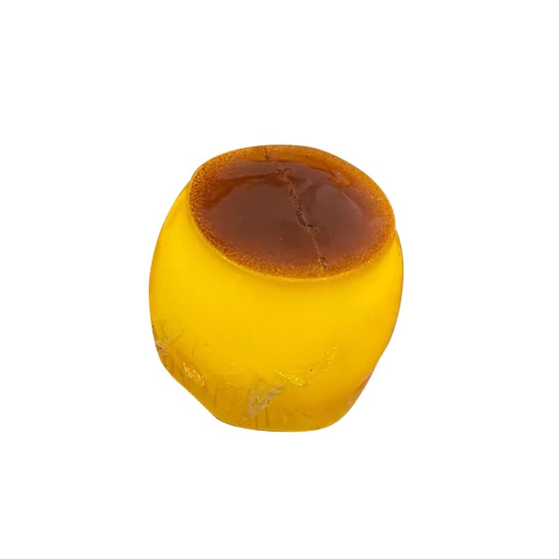 Balle à presser en forme de pudding, caramel croustillant, faite à la main, souple, portable, access