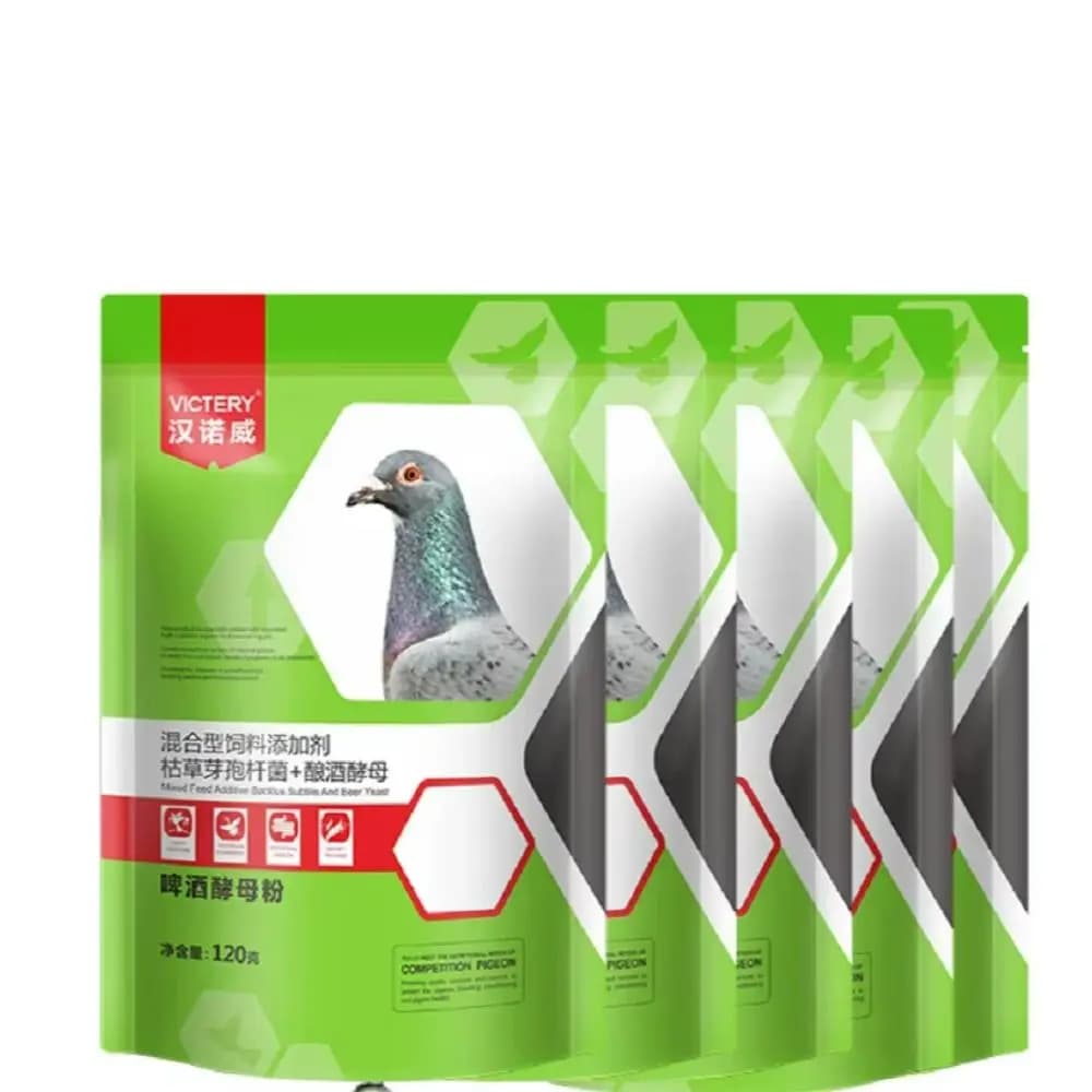 Poudre de levure de bière pour pigeons – Supplément probiotique, bactéries vivantes, nutritif pour l