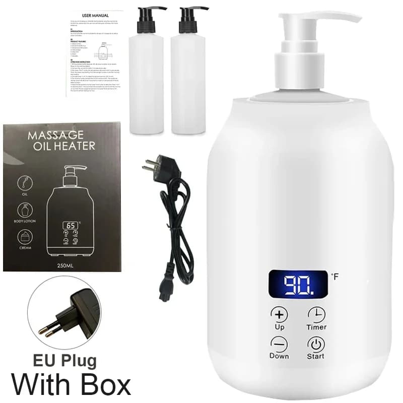 Nouveau chauffe-huile essentielle affichage LED réglage de la température chauffe-bouteille d'huile 
