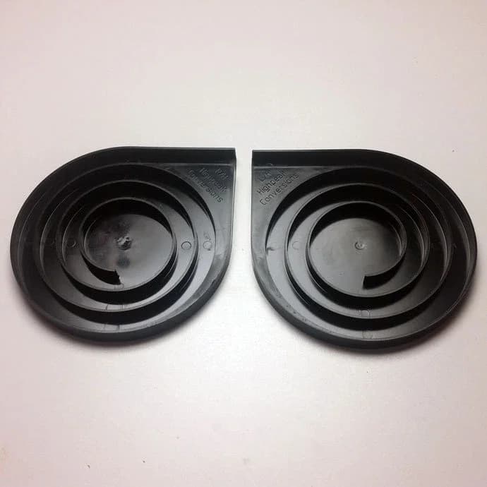 Tambour en spirale à Double volet roulant pour remorques de Camping, camping-cars, Base de volet rou