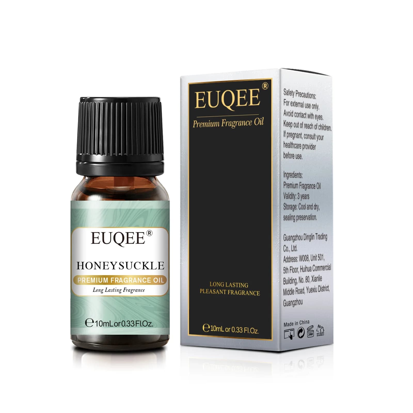 EUQEE 10ML huile parfumée série florale pour aromathérapie, fabrication de bougies, huiles aromatiqu