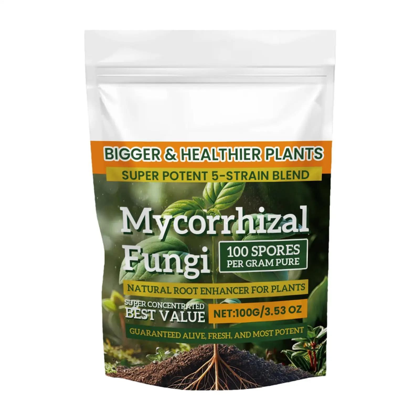 Poudre d'engrais pour plantes, 100g, pour la croissance des plantes, nutritif, supplément d'enracine