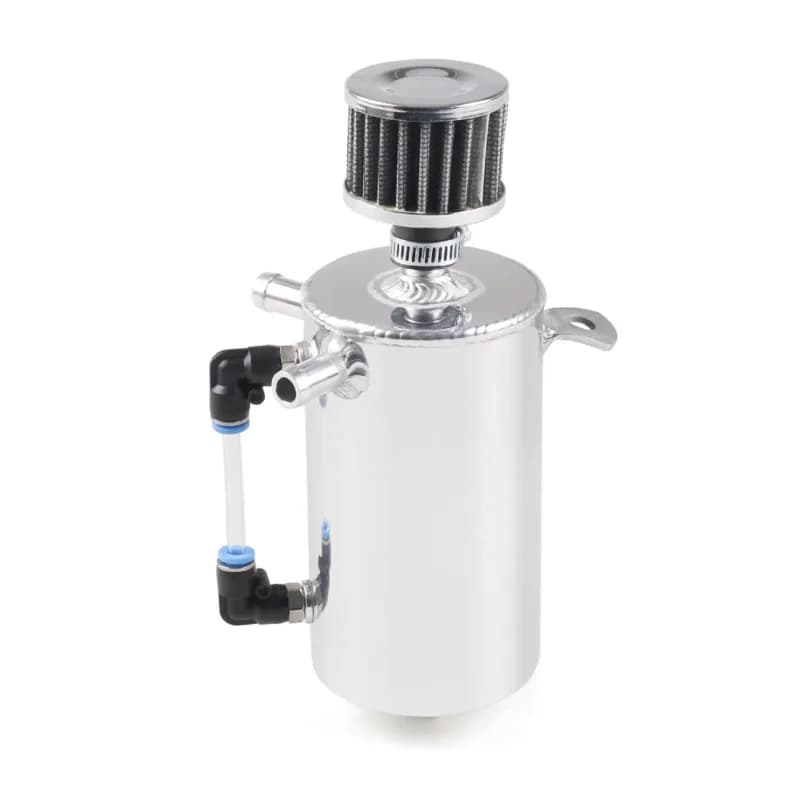 Réservoir de reniflard universel de 0,5L avec filtre de reniflard de 12mm, récupérateur d'huile