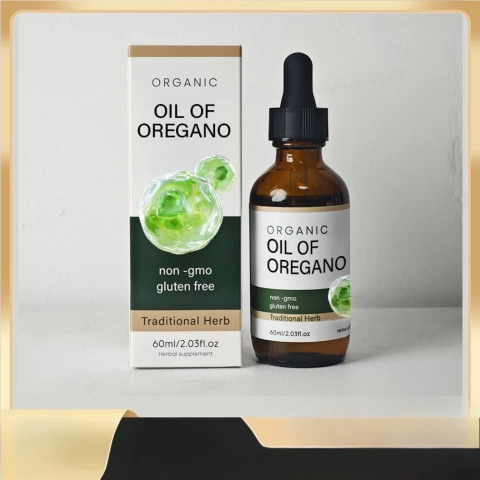 Liste recommandée de gouttes de chlorophylle d'huile d'origan biologique pour un soin doux par Orega