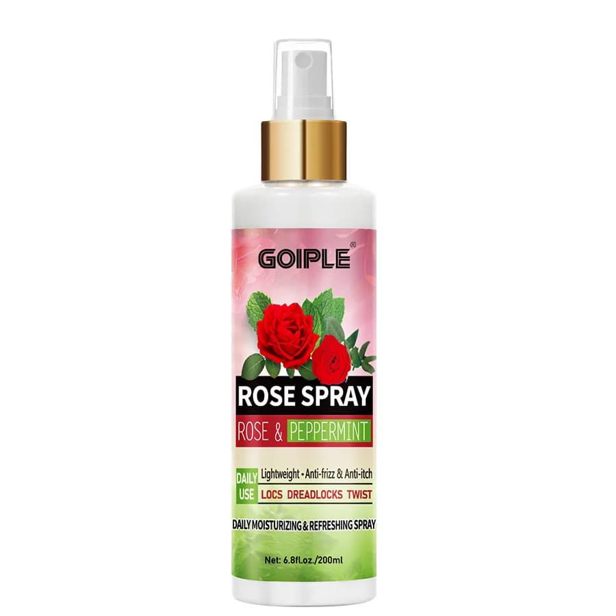 Vaporisateur d'eau de rose, hydratant, nourrissant, apaisant pour le cuir chevelu, revitalisant anti