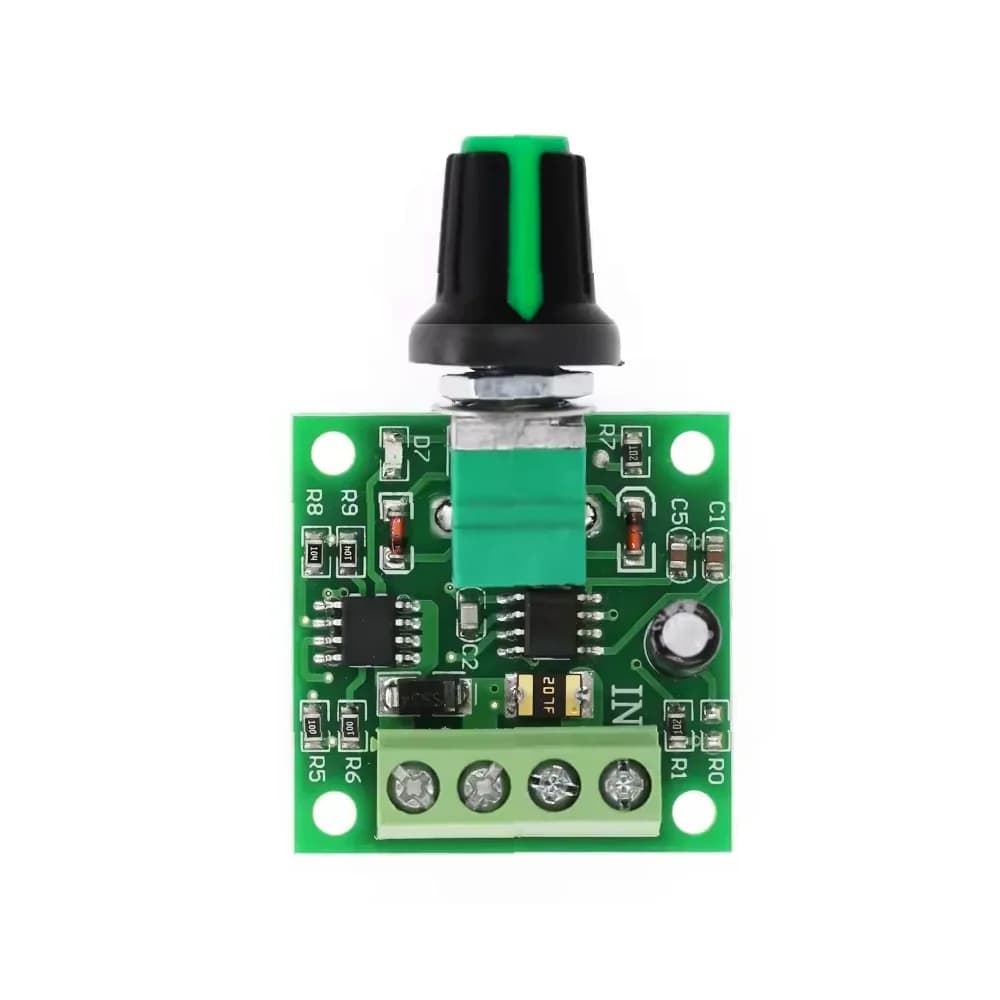 Contrôleur de vitesse de moteur PWM DC 1.8V 3V 5V 6V 12V, vitesse réglable, pilote de moteur DC, amé