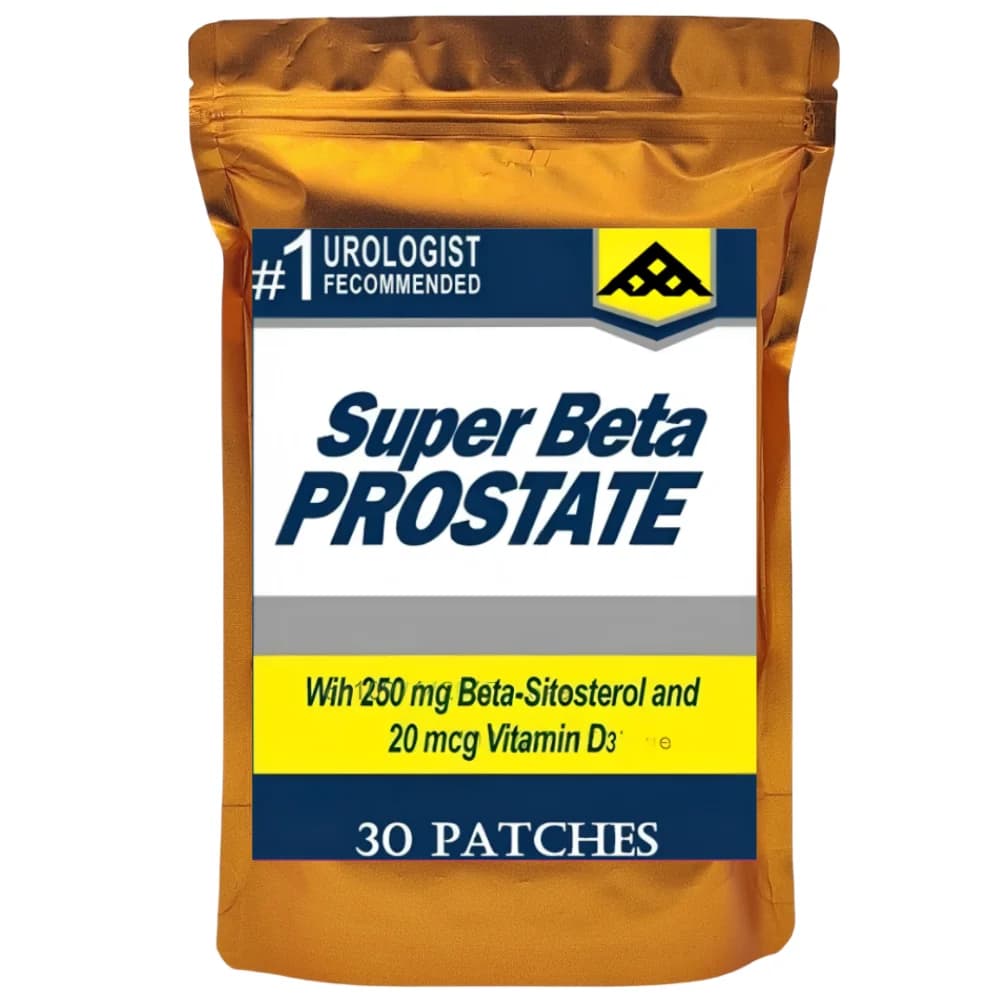 Patchs transdérmiques de prostate pour hommes avec Saw Palmetto, complexe de prostate de graines de 