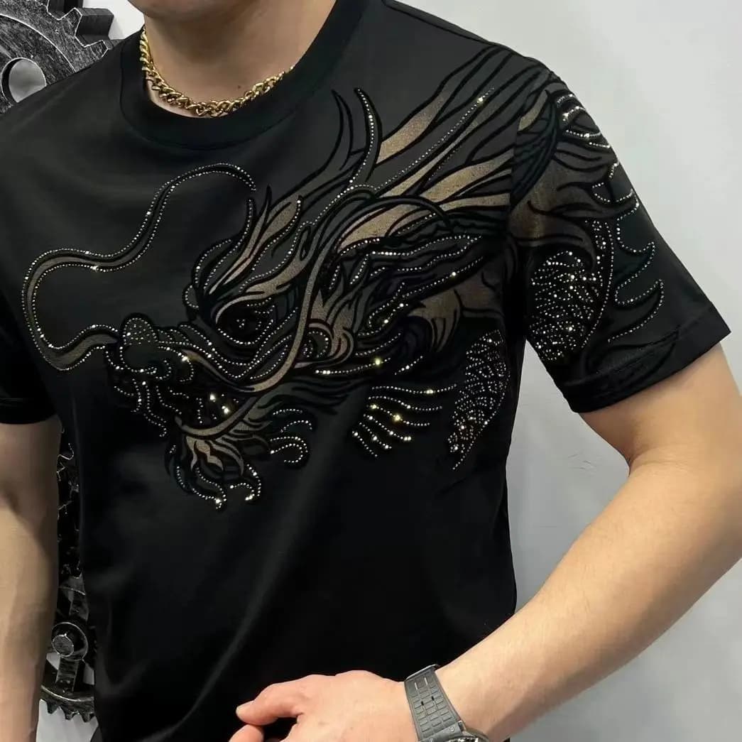 T-shirt avec biscuits pour homme, haut imprimé cool, graphique noir, gothique, grunge, rock, vêtemen