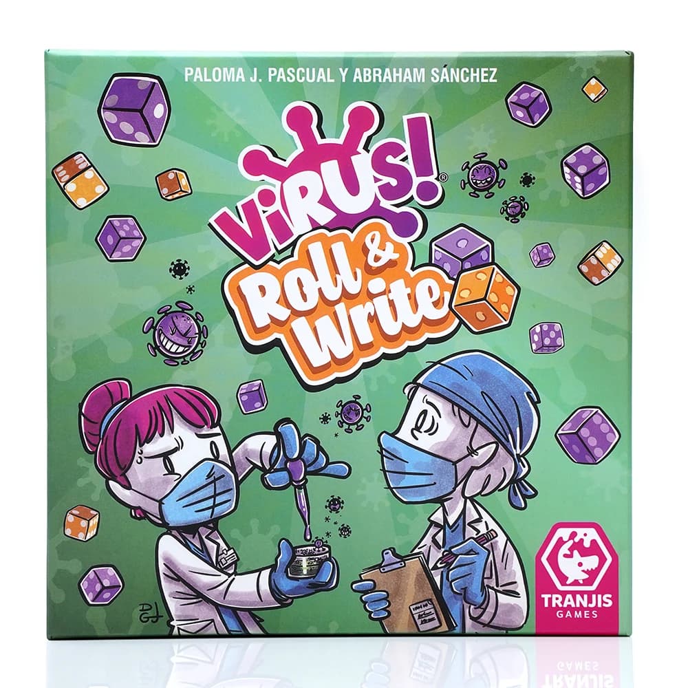 Rouleau de virus et écriture Un divertidisimo