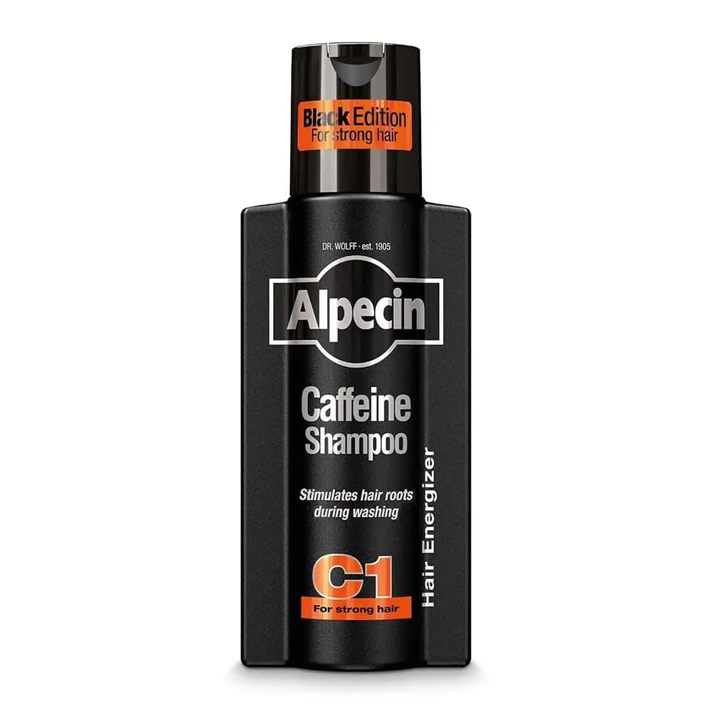 Shampooing à la caféine 250 ml – Contrôle du sébum, anti-chute, volumisant, anti-pelliculaire, sans 