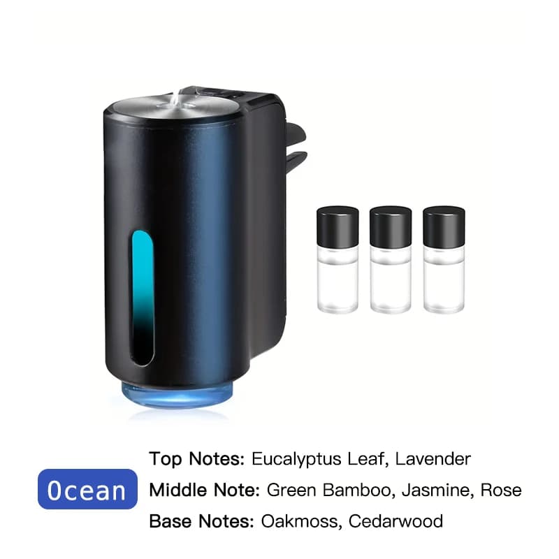 Purificateurs d'air de voiture purificateur humidificateur désodorisant diffuseur essentiel parfum a