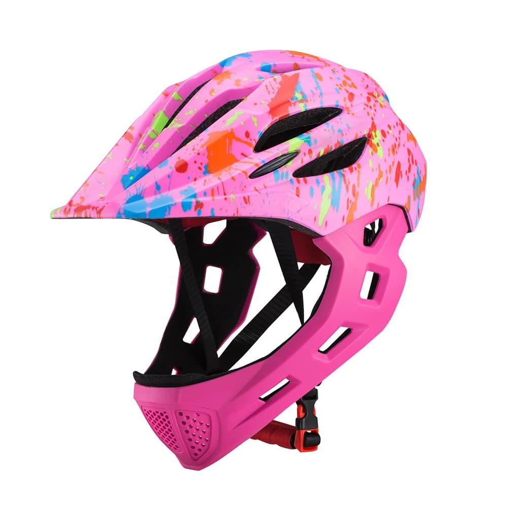Casques pour enfants réglable respirant rouleau Balance Bbike casque de sport LED vélo équitation Sc