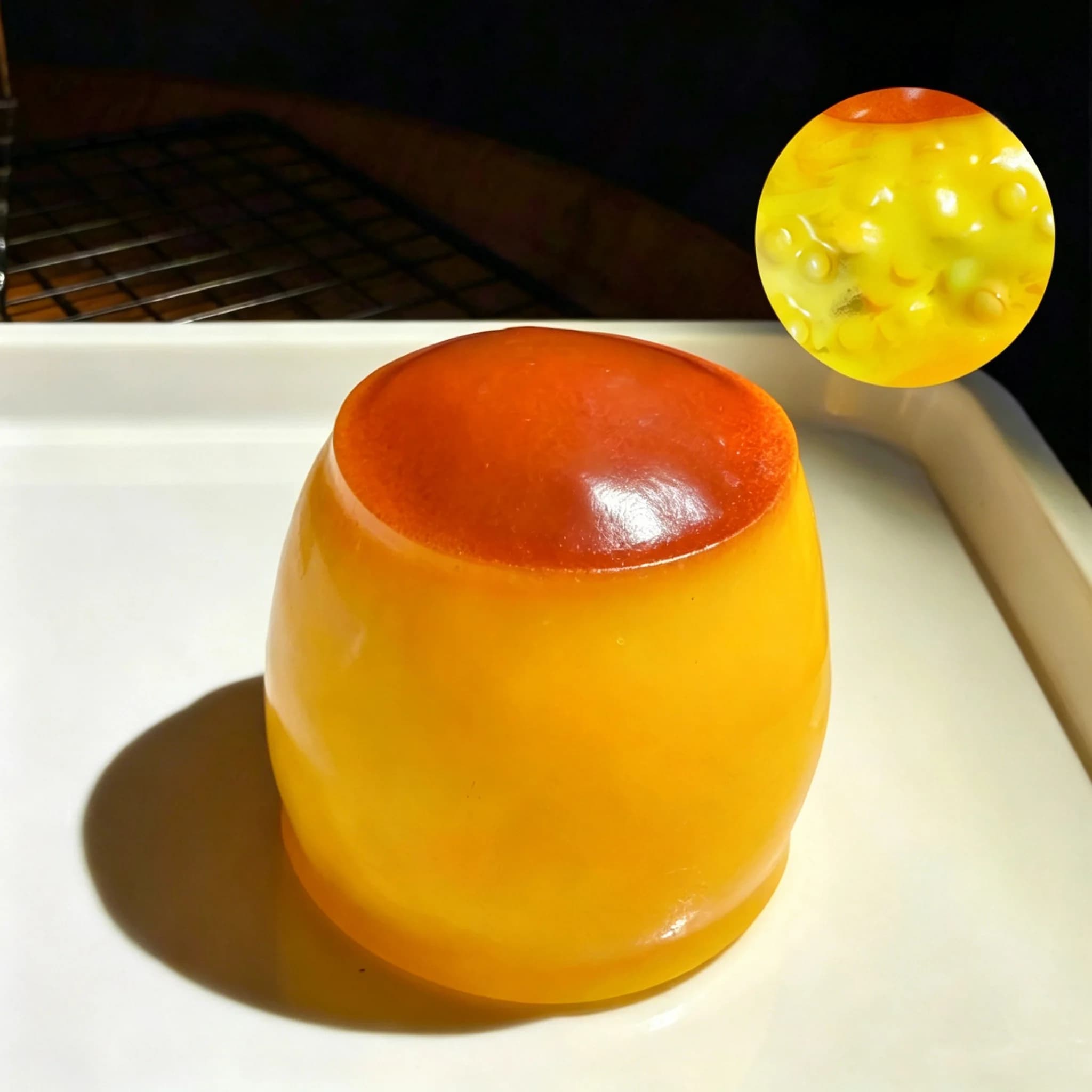 Jouet à presser ASMR Caramel Pudding Crunchy, jouet anti-stress sonore, décoration de bureau mignonn