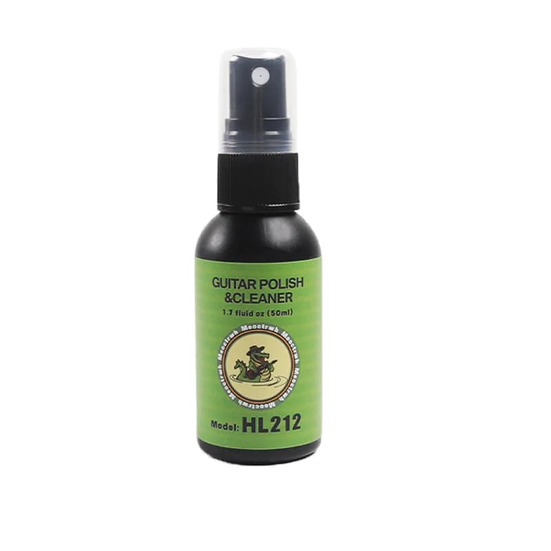 Kit de nettoyage de guitare tout en un, manche, vernis à l'huile de citron, nettoyeur de cordes de g