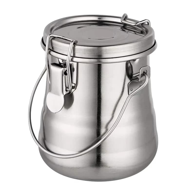 Laveur de pinceaux à peinture à l'huile en acier inoxydable avec pot à huile et filtre poreux amovib