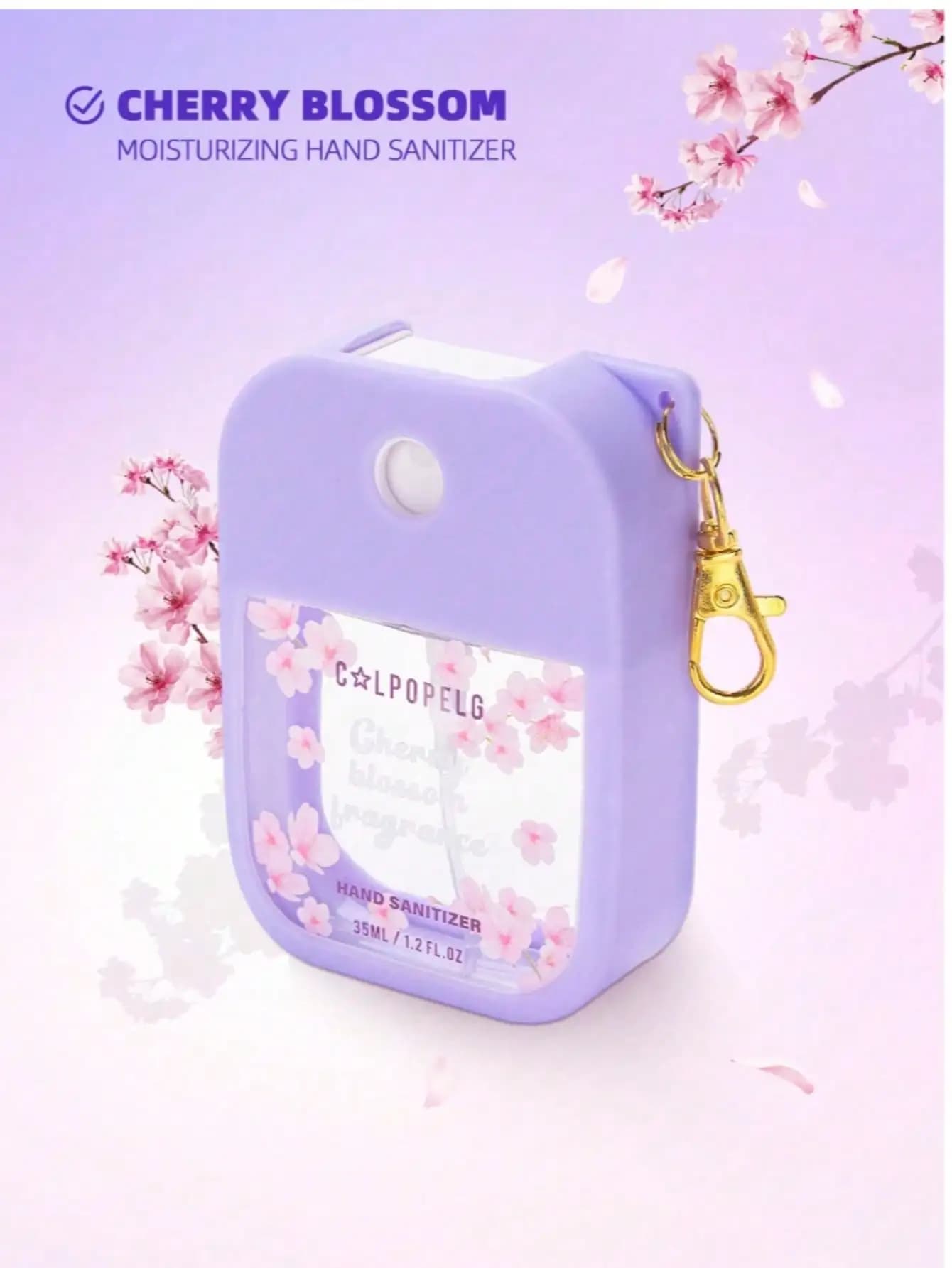 1PC Spray désinfectant pour les mains portable, nettoie en douceur les mains et les garde propres