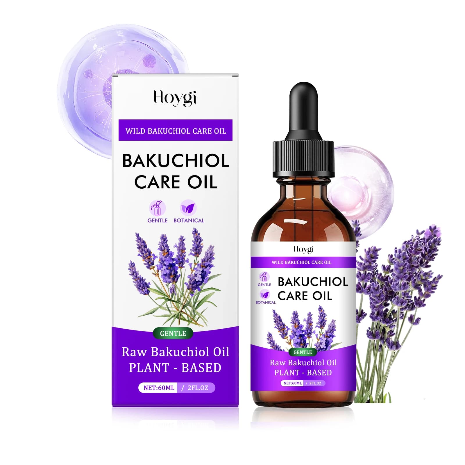 Bakuchiol huile essentielle relaxante estompe les ridules éclaircissant la peau lissant le visage co
