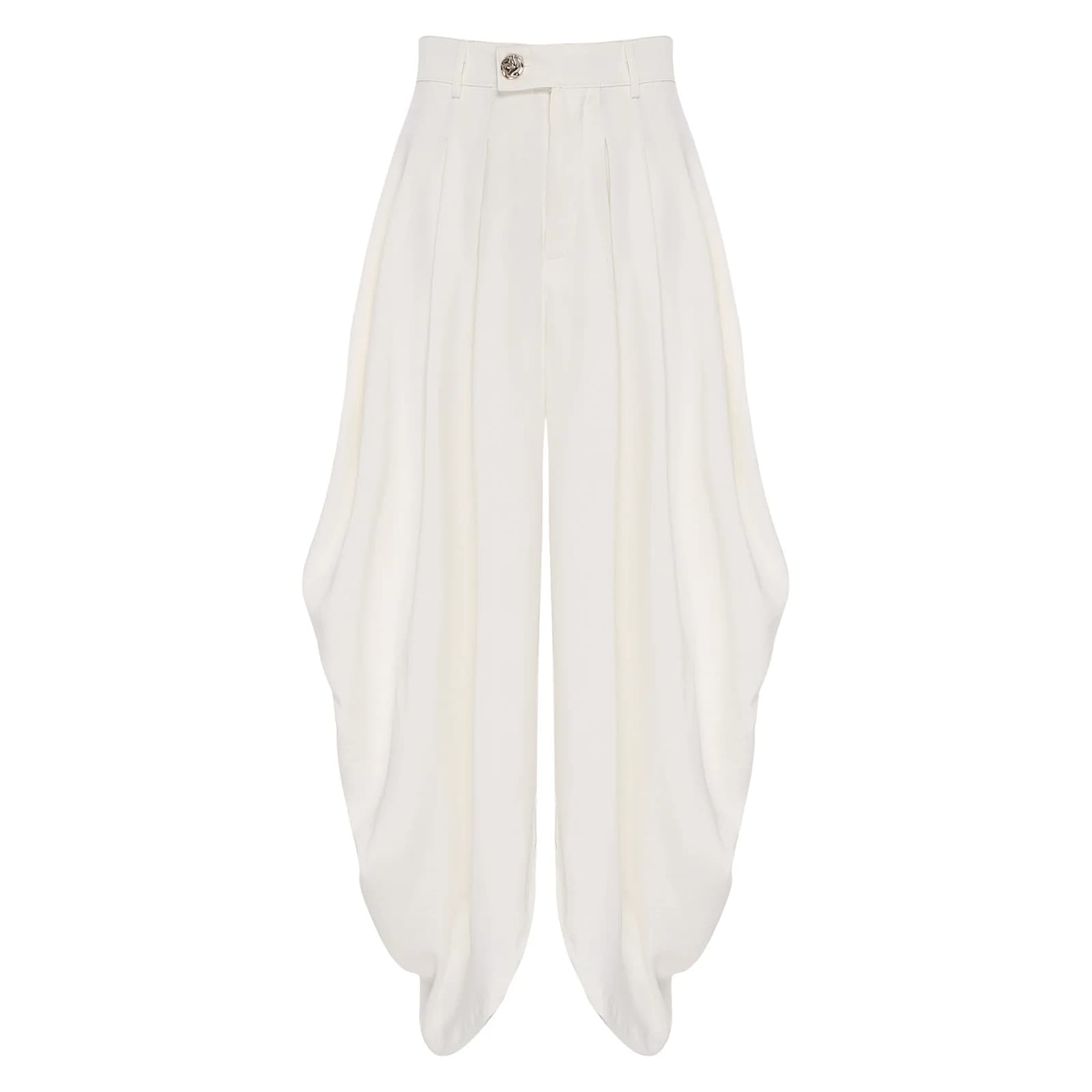 Pantalons amples pour femmes, pantalons palazzo décontractés, pantalons amples, plissés baroques, pa