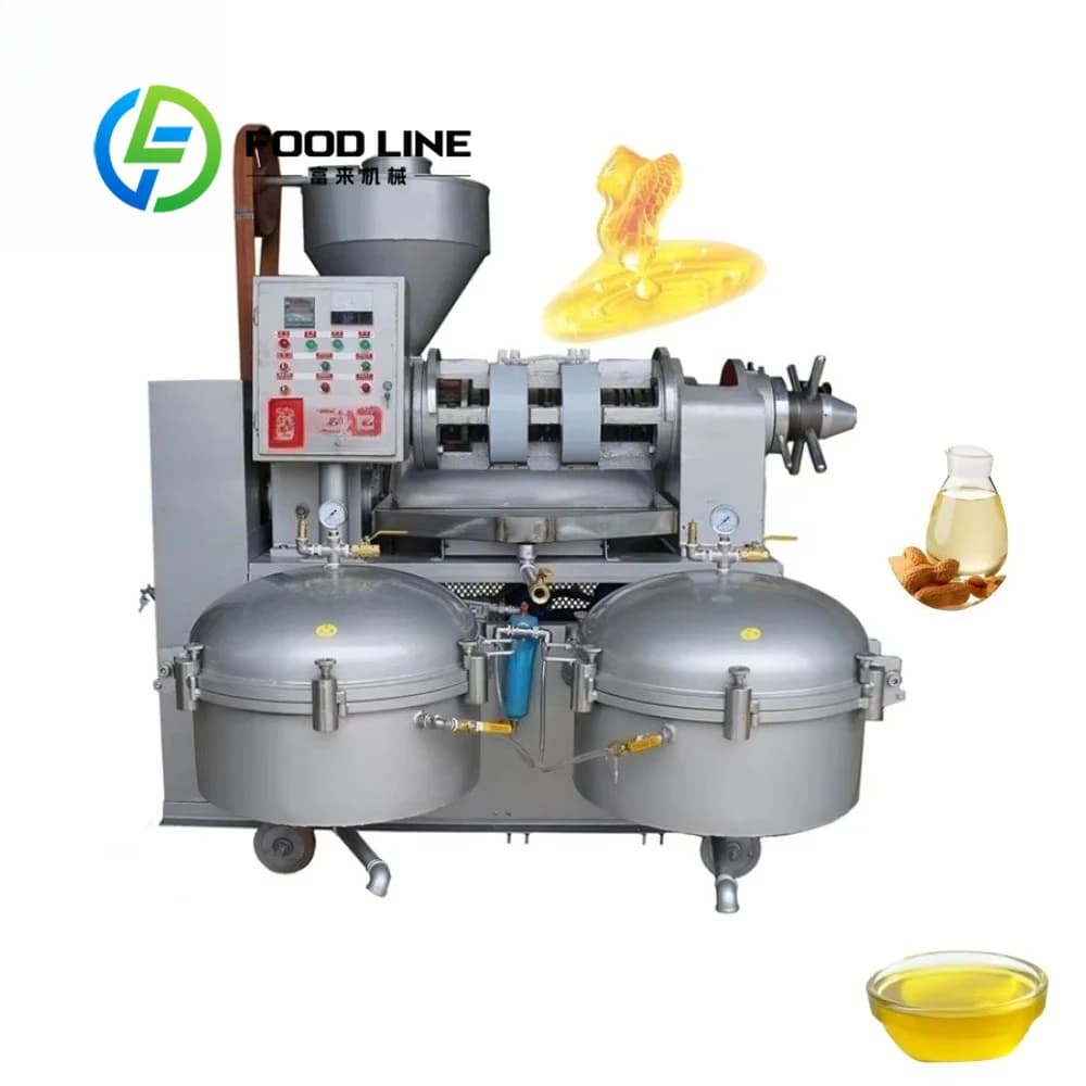 Moulin à huile automatique solide et Durable de haute qualité, Machine de Filtration combinée à usag