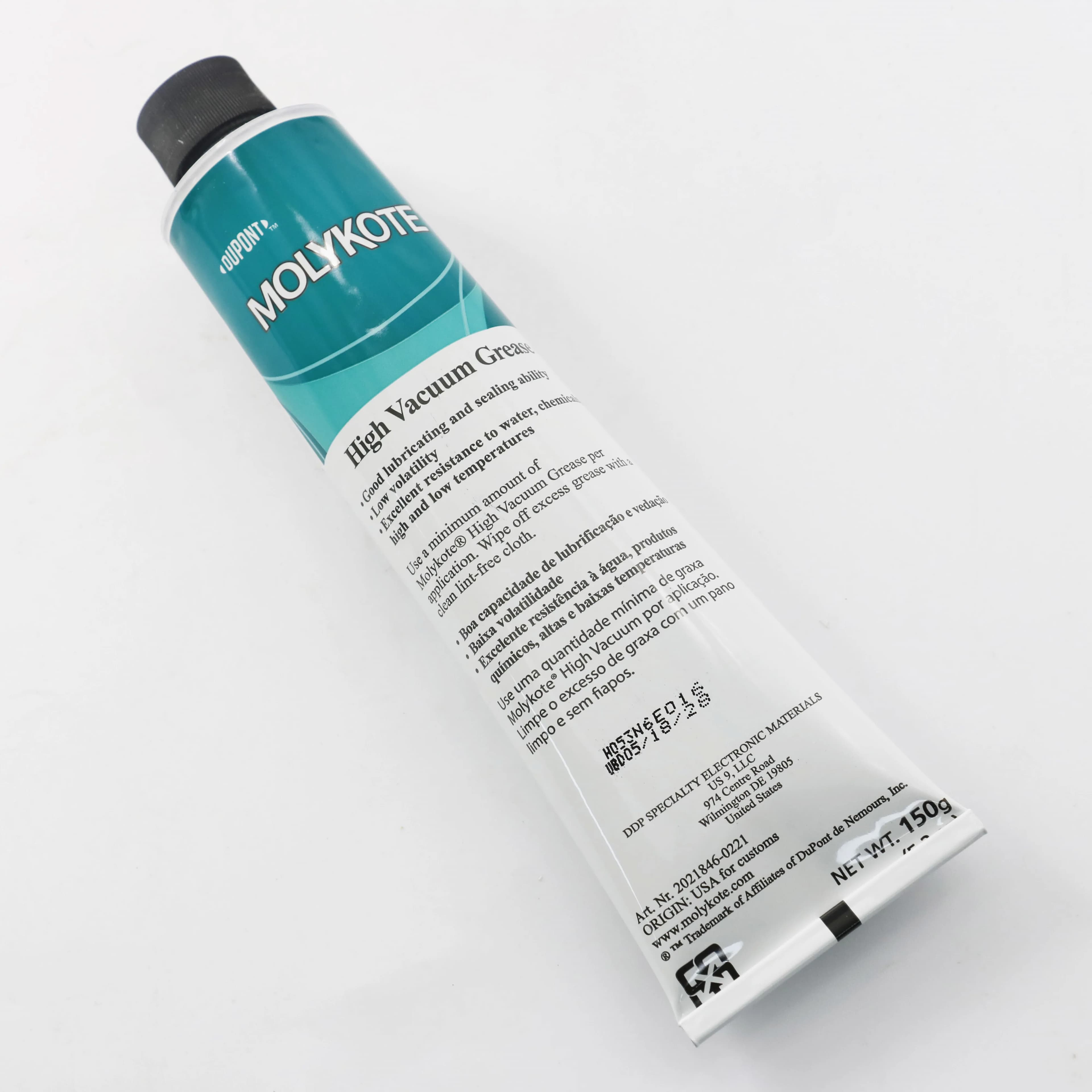 Dow Corning HVG graisse haute vide 150g nouveau paquet disponible lubrifiant Molykote HVG graisse lu