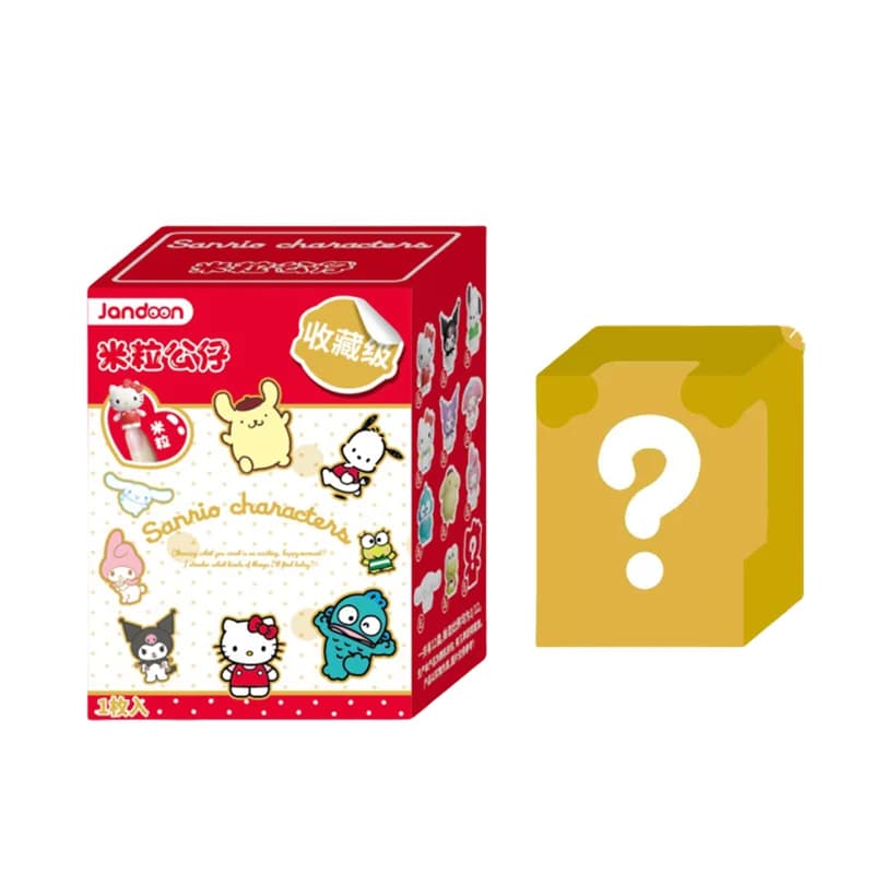JANDOOM Sanrio Kuromi Hello Kitty cannelle Kitty chat Anime Figure riz Grain poupée boîte aveugle jo