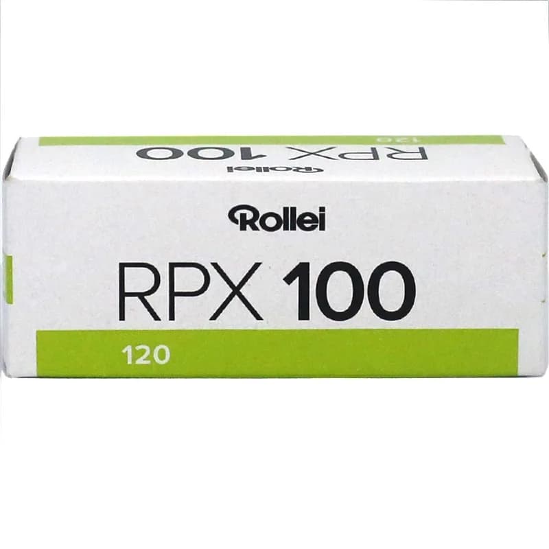 Rolle de film négatif noir et blanc Rollei RPX 100 120 originale 2026 (36 expositions par rouleau) p