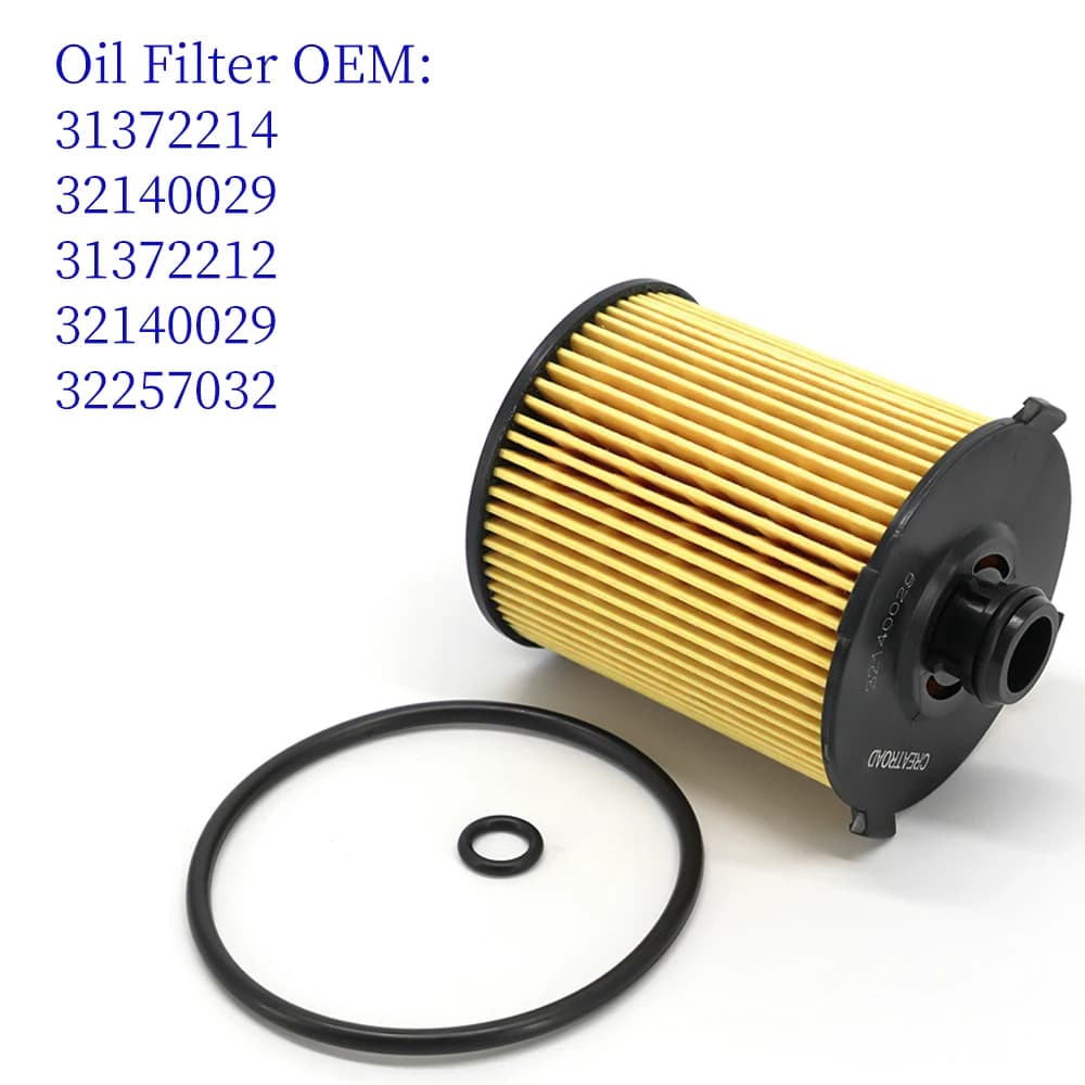 Filtre à huile de voiture 32140029, 1 pièce, pour VOLVO S60 S80 S90 V40 V60 V70 V90 XC40 XC60 XC90 D