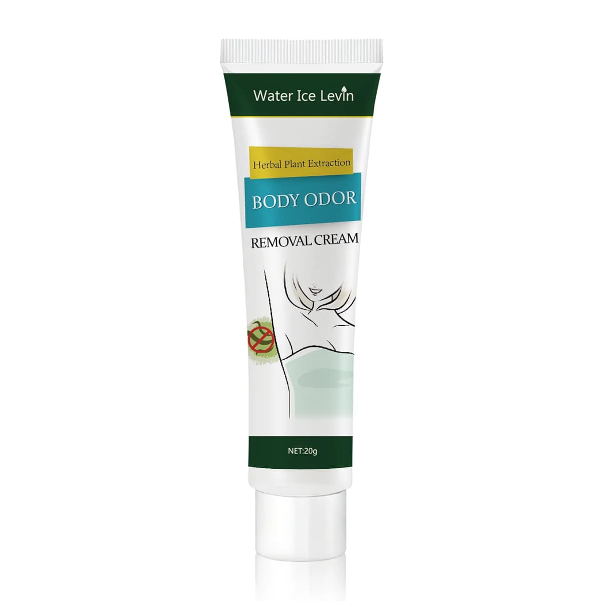 Crème déodorante à l'essence de plantes – Anti-allergique, fraîcheur longue durée, hydratante, adapt
