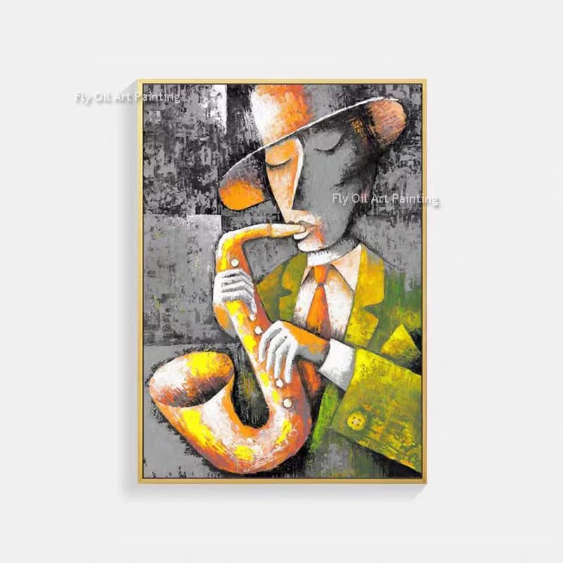 Peinture à l'huile 100% faite à la main de Picasso, célèbre, toile, art mural, image pour salon, déc