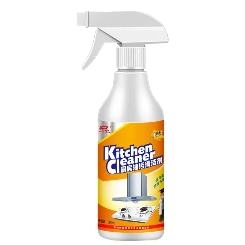 Dégraissant puissant pour les taches d'huile tenaces, nettoyant pour cuisine, grilles, fours, plaque