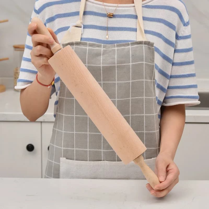 Rouleau à pâtisserie en bois rouleau de pâte professionnel rouleau à pâtisserie antiadhésif pour pât
