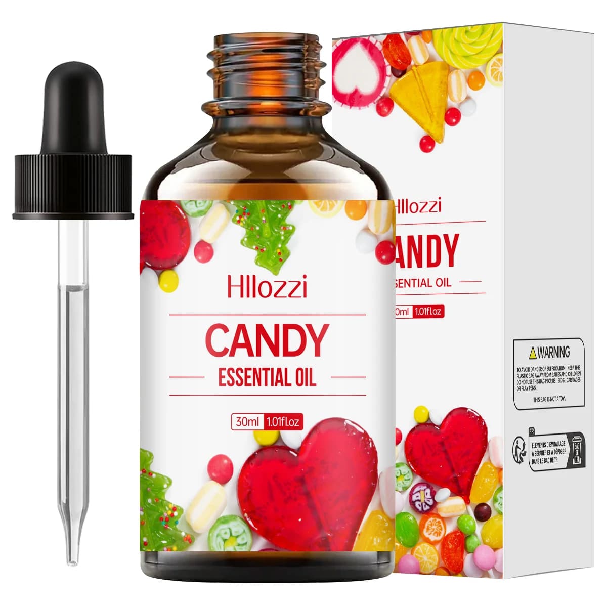 Huile essentielle de bonbons, parfum de bonbons, adaptée au massage corporel et aux soins capillaire