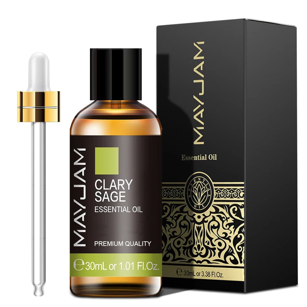 Diffuseur d'huile essentielle de sauge claire, Geranium, huile essentielle de Massage corporel, de r