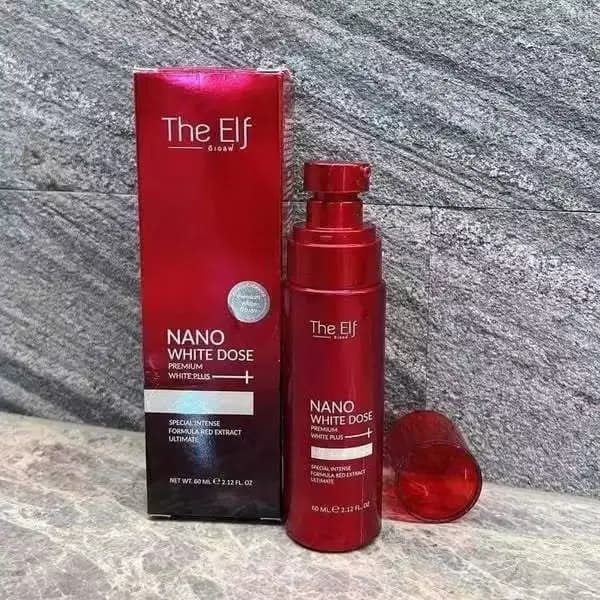 Sérum Nano White Dose The Elf 60 ml avec blanchiment avancé pour un éclaircissement instantané et un