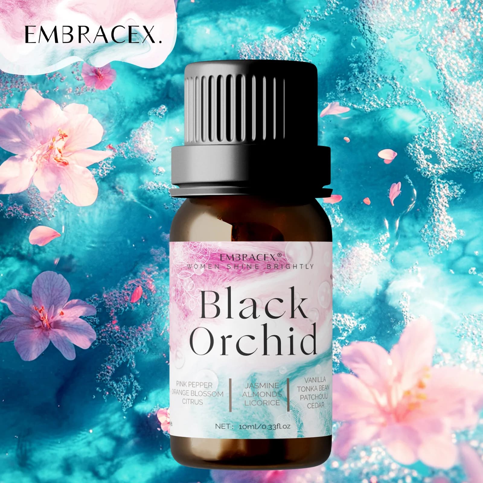 Huile essentielle d'orchidée noire 10 ml, huiles essentielles pour femmes, bougies DIY, cadeaux de f