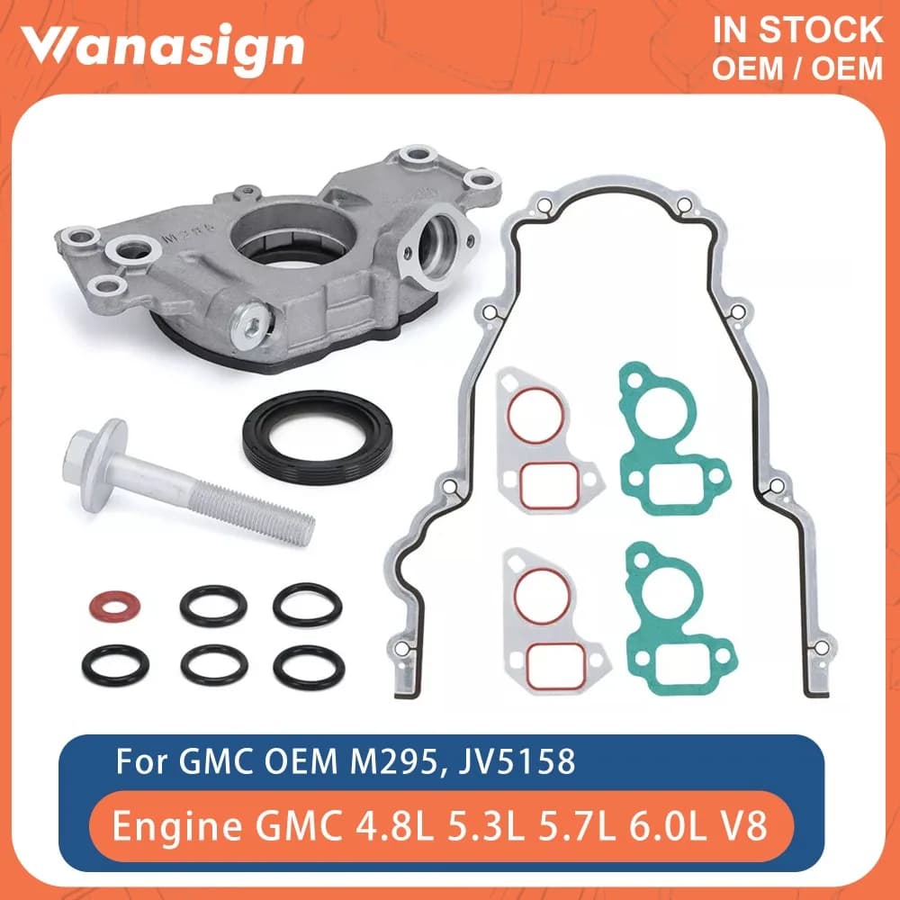 Jeu de joints de pompe à huile moteur adapté 4.8 5.3 5.7 6.0 L pour Chevrolet GMC Buick Cadillac LS1