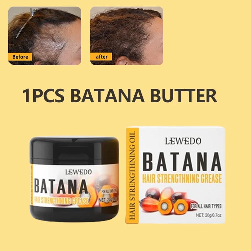 Crème de poupée de cheveux organique Batana, huile solide, croissance des cheveux, masque capillaire