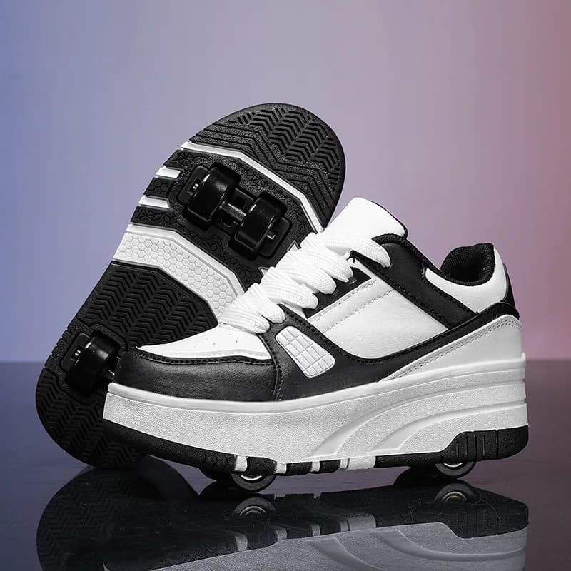 Chaussures de patins à roulettes enfants Snickers avec roues enfants patins à roulettes mode chaussu