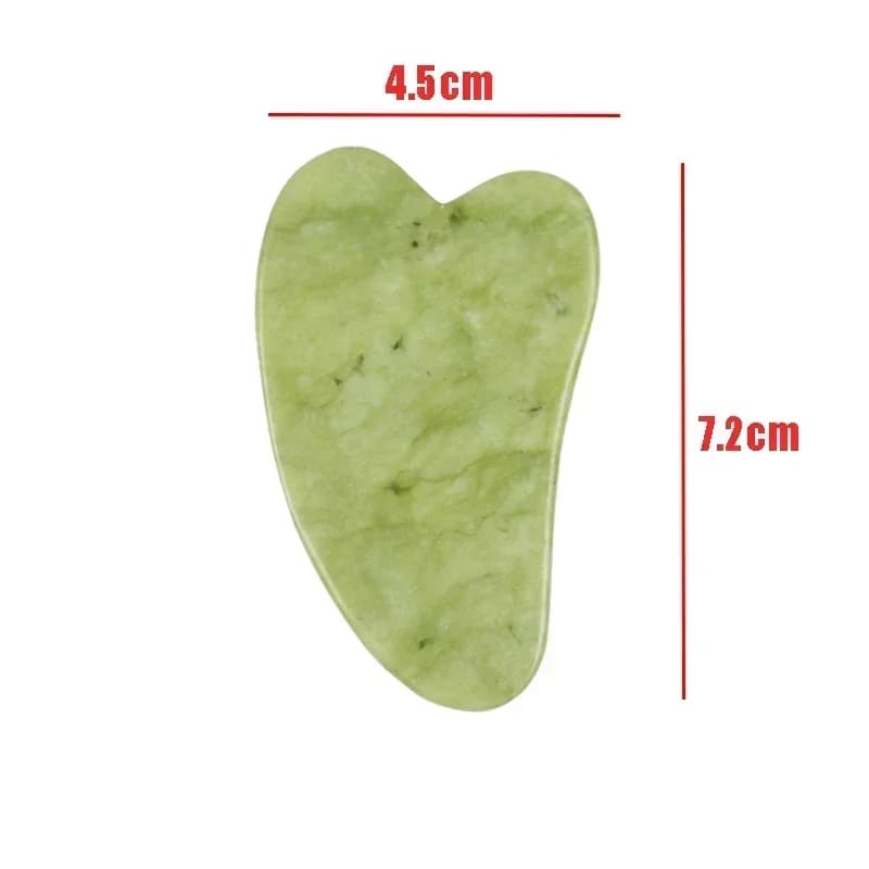 Rouleau de Massage en Jade naturel, pour le visage, le corps, le dos et les pieds, levage du visage,