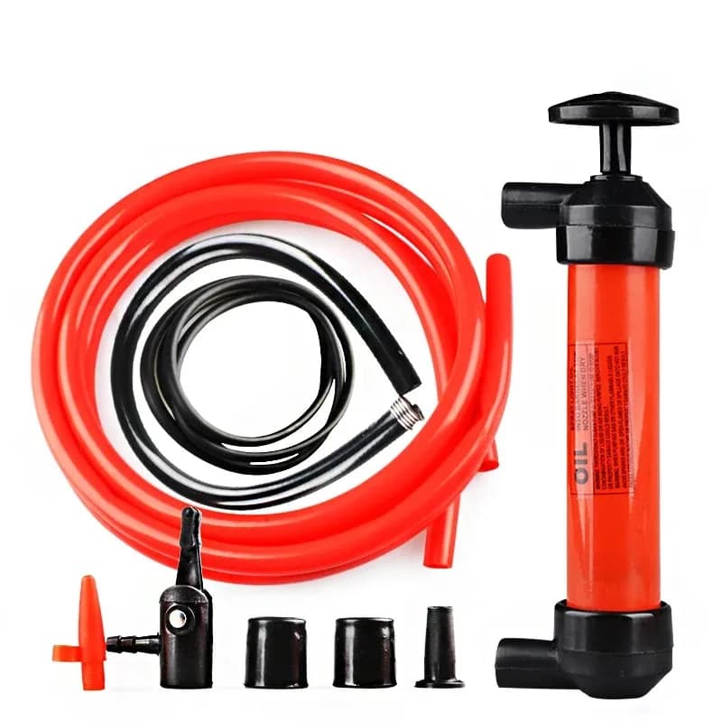 Pompe à huile manuelle pour transfert de carburant, eau et produits chimiques – Pompe à siphon pour 