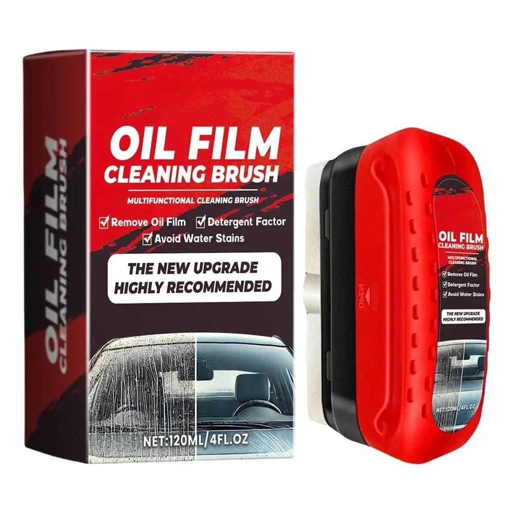 Brosse de nettoyage de Film d'huile, brosse de nettoyage de panneau d'essuyage de verre, outil de ne