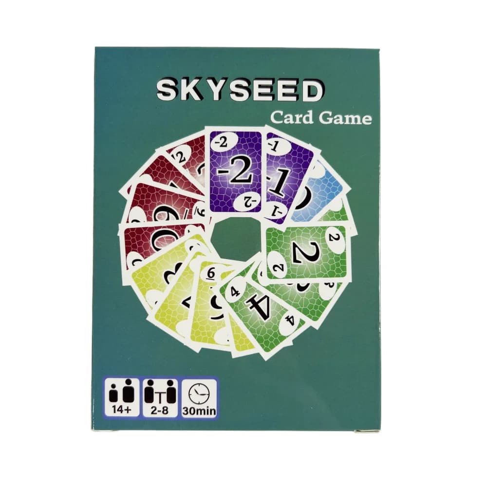 Skyseed jeu de cartes 150 cartes à jouer jeu de société pont Exploration amusante édition d'action c