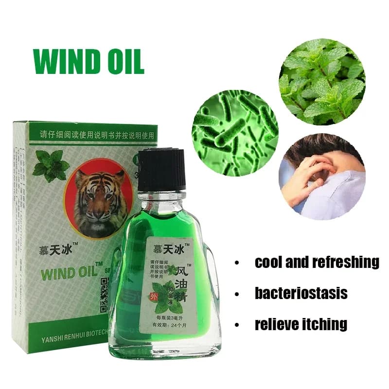 Baume du tigre, répulsif contre les moustiques, Fengyoujing, huile d'insecte fraîche, rafraîchissant