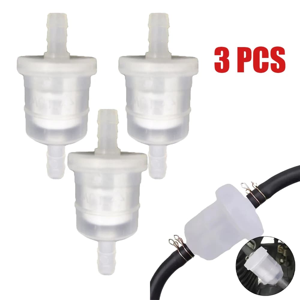Filtre à carburant pour moto, 3 pièces, pour moteur 110/125/150/175/200, pour Scooter, Dirt Bike, AT